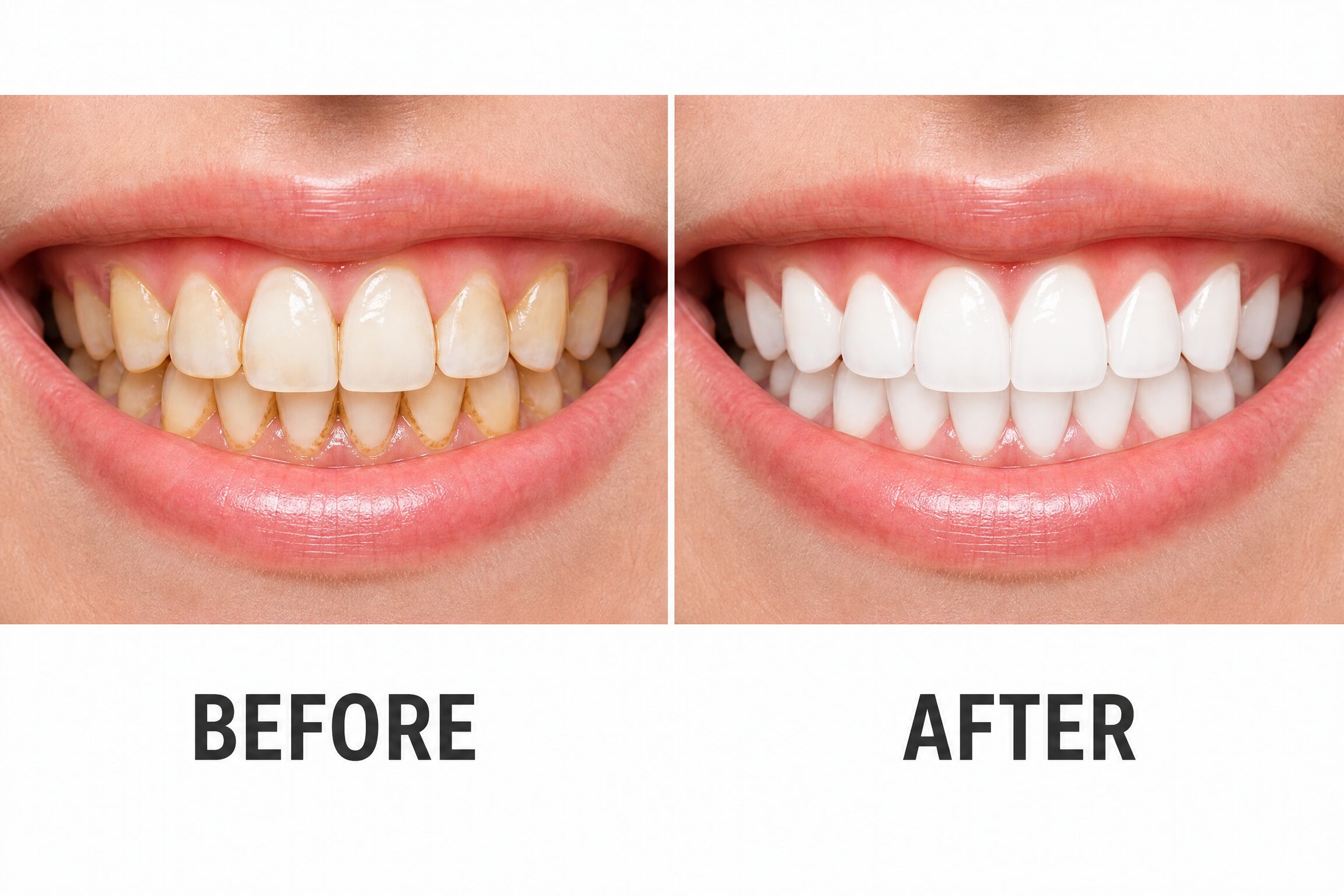 Before and After Stain Removal