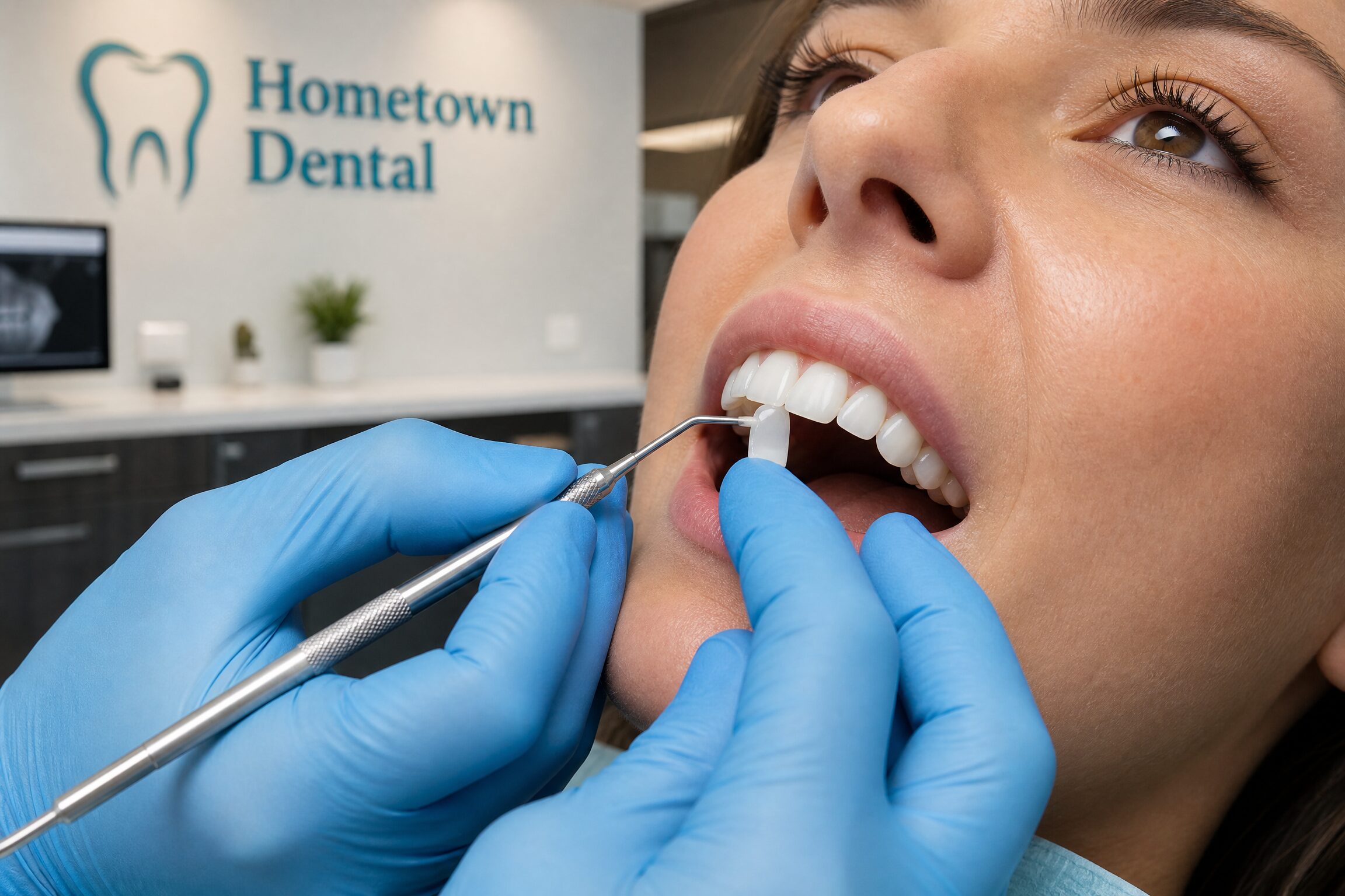 Fix worn or uneven teeth